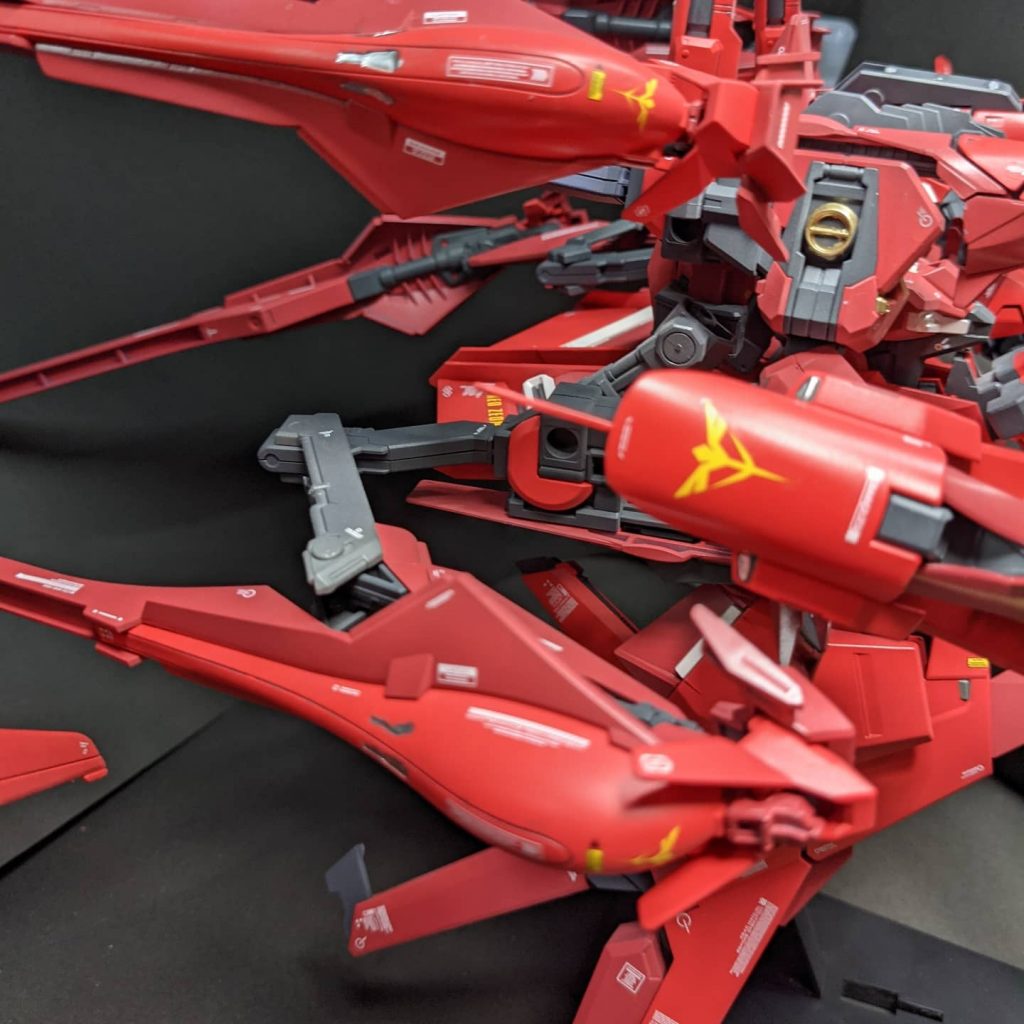 ハイゼンスレイii・ラー クルーザー巡航形態　シャア専用カラー–5枚目/制作者：ラシュバ