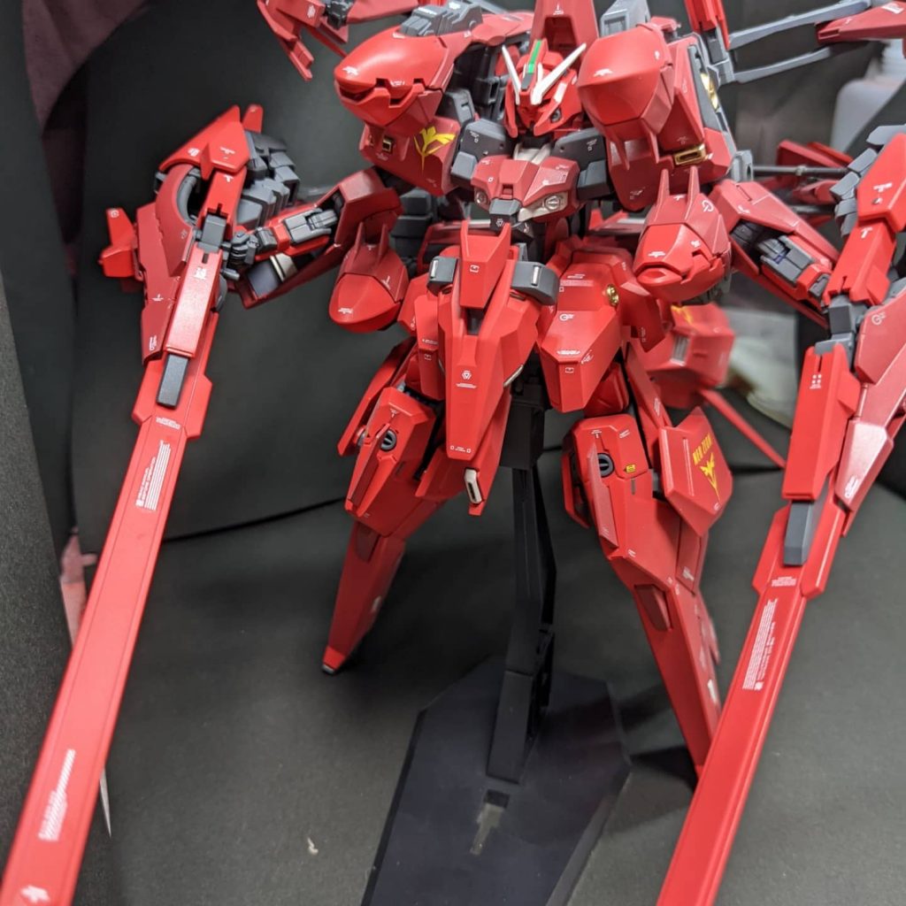 ハイゼンスレイii・ラー クルーザー巡航形態　シャア専用カラー–2枚目/制作者：ラシュバ