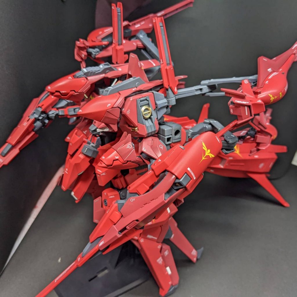 ハイゼンスレイii・ラー クルーザー巡航形態　シャア専用カラー–4枚目/制作者：ラシュバ