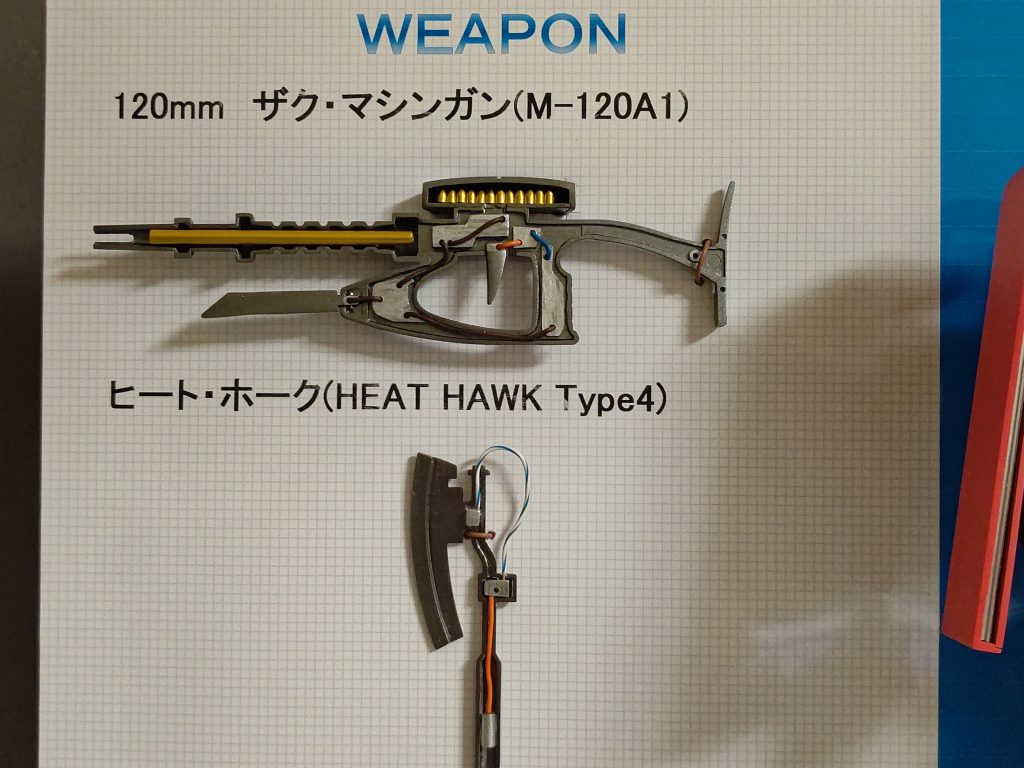 1/72 メカニックモデル・シャア専用ザク–4枚目/制作者：滝 由佳理