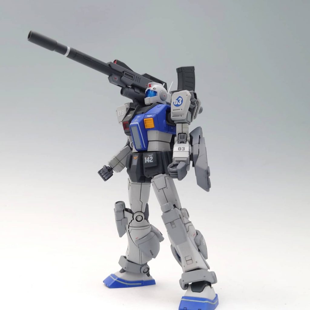 HGジムキャノン　長距離砲撃仕様–2枚目/制作者：あかつく。