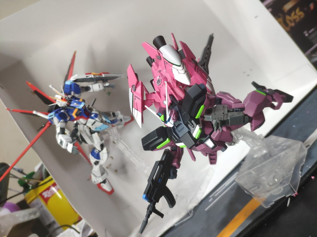 ネオ専用ウィンダム+エグザスストライカー–2枚目/制作者：RubyRabbit