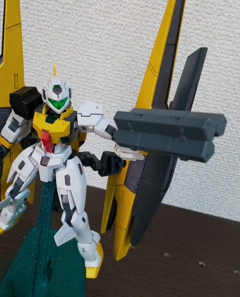 アストレアFより拝借したGNハンドミサイルユニット。