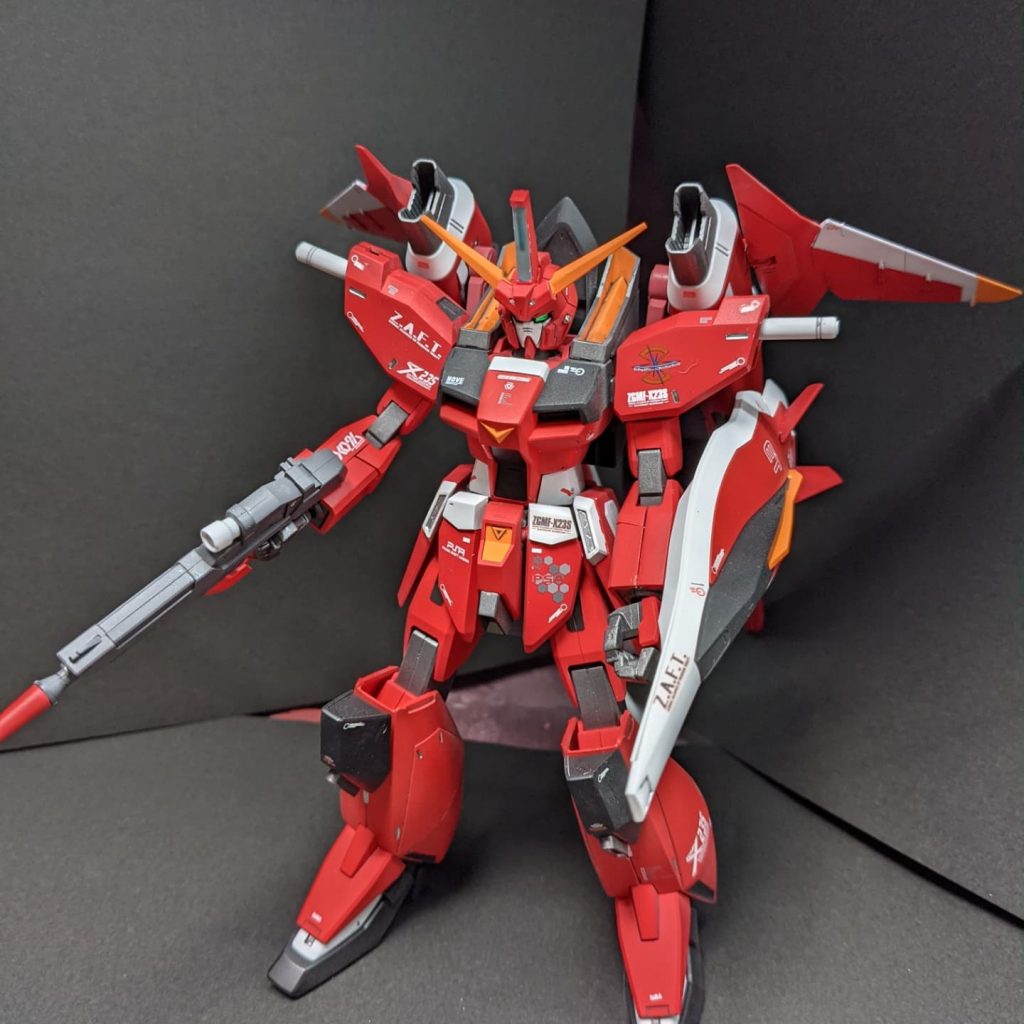 1/100 セイバーガンダム 全塗装–4枚目/制作者：ラシュバ