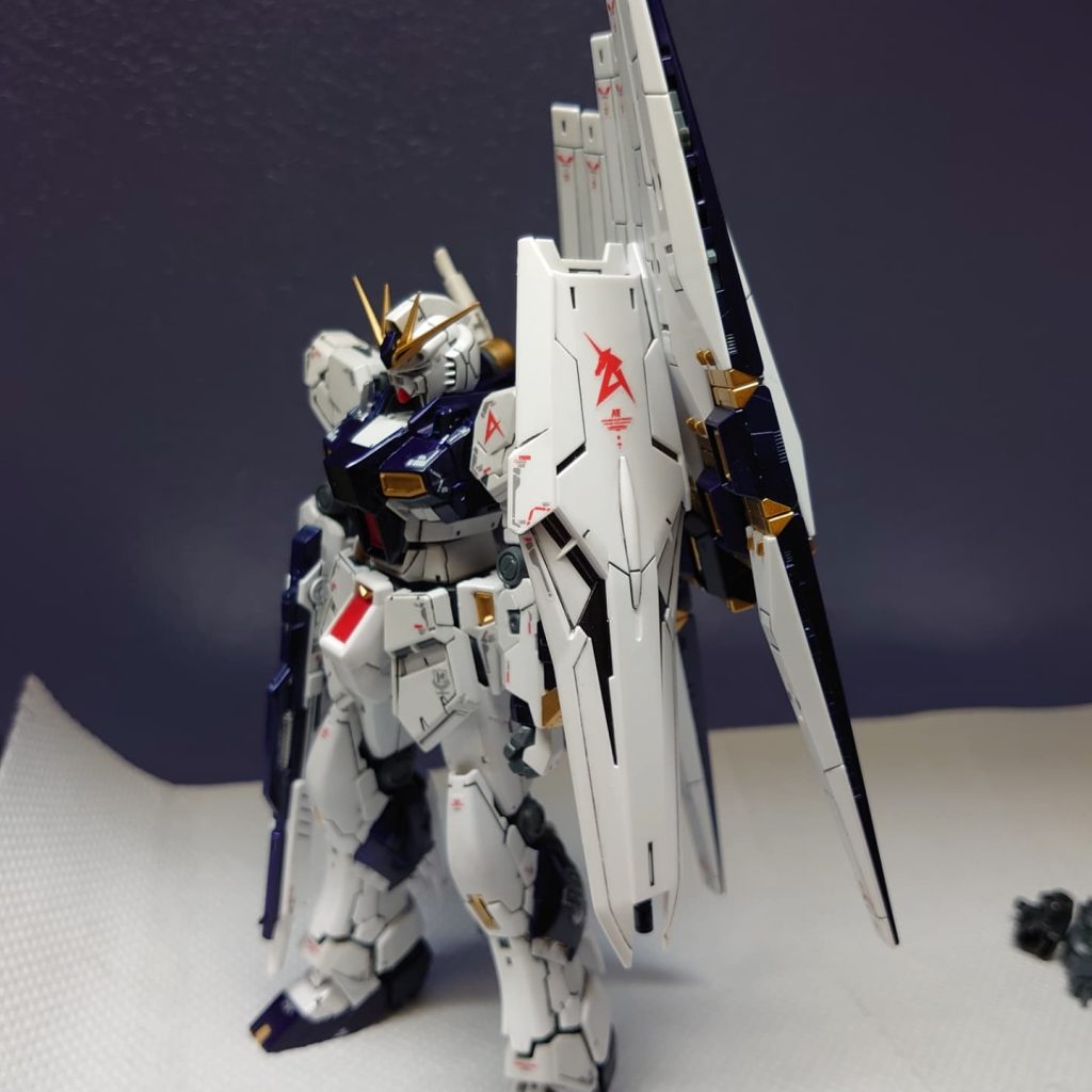 RGνガンダム素人製作チタニウムフィニッシュ仕様(笑)–2枚目/制作者：3103