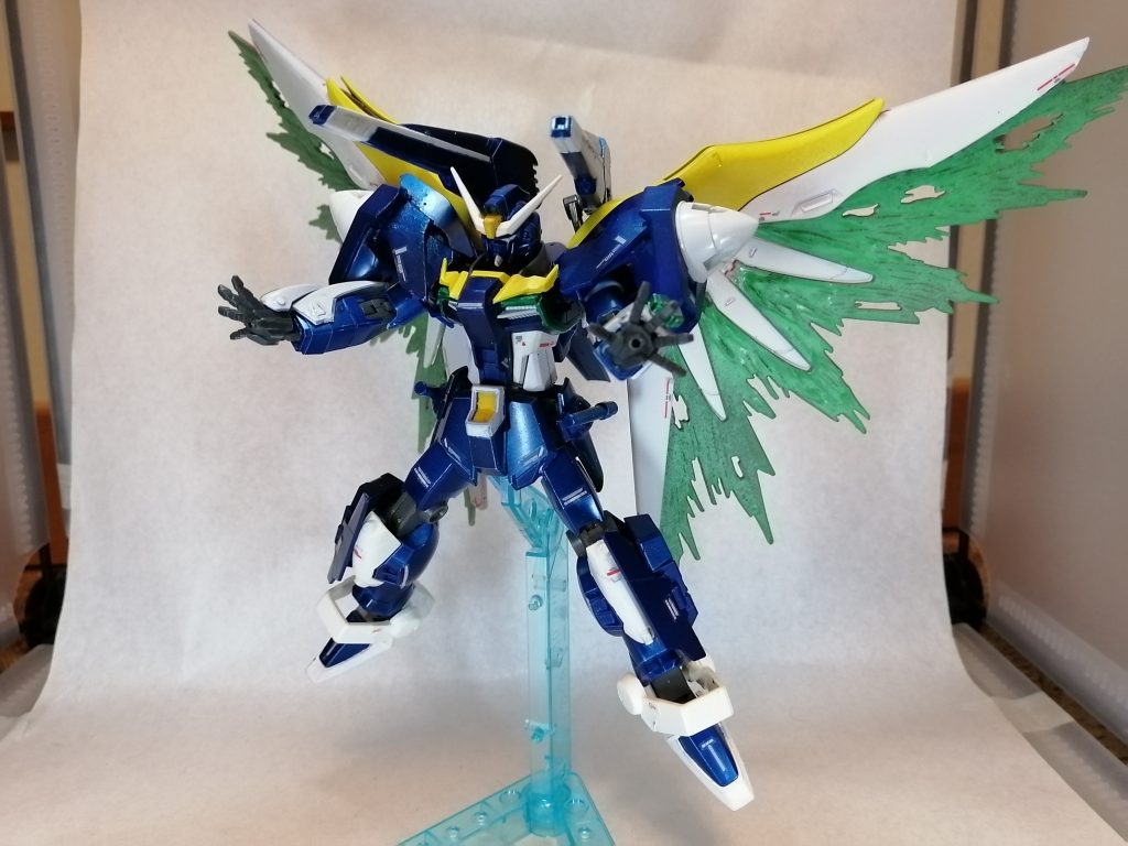 ヴェスバーをガンダムDXのダブルサテライトキャノンのように構えることで高火力のビームを打ち出す事が可能