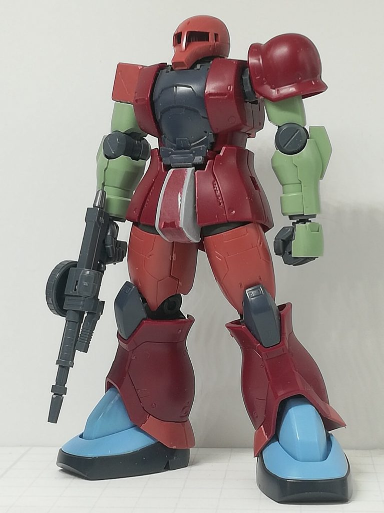 で、私なりにプロポーションの微調整を行っているうちに……