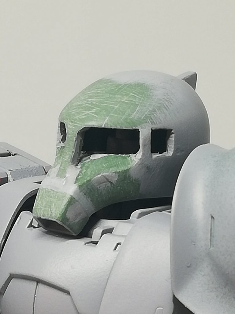 顔の形状修正で苦戦。つうか結論が出し切れんかった感じですが、楽しい作業でもありました。