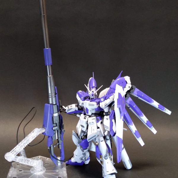 RGハイニューガンダム ＆ ハイパーメガバズーカランチャー
