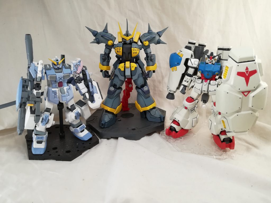 ガンダムKATANA終盤の機体が揃いました。感無量です･･･！！
