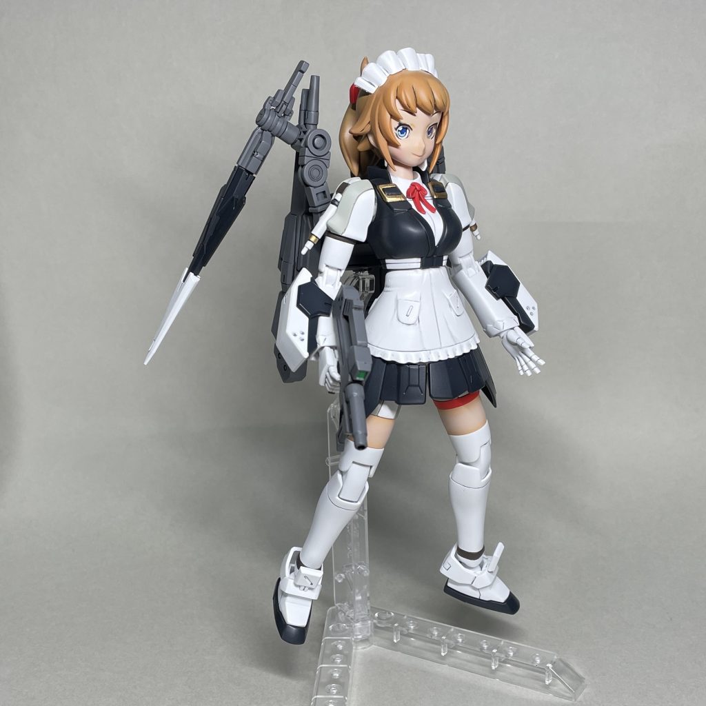 　twitterでフォローしている方の すーぱーふみな が頻繫にタイムラインで流れてくるのを見て、すーぱーふみな も手を入れれば良くなることに疑いを持たずに作れました。黒い服になったのもフォローしている別の方の影響です。