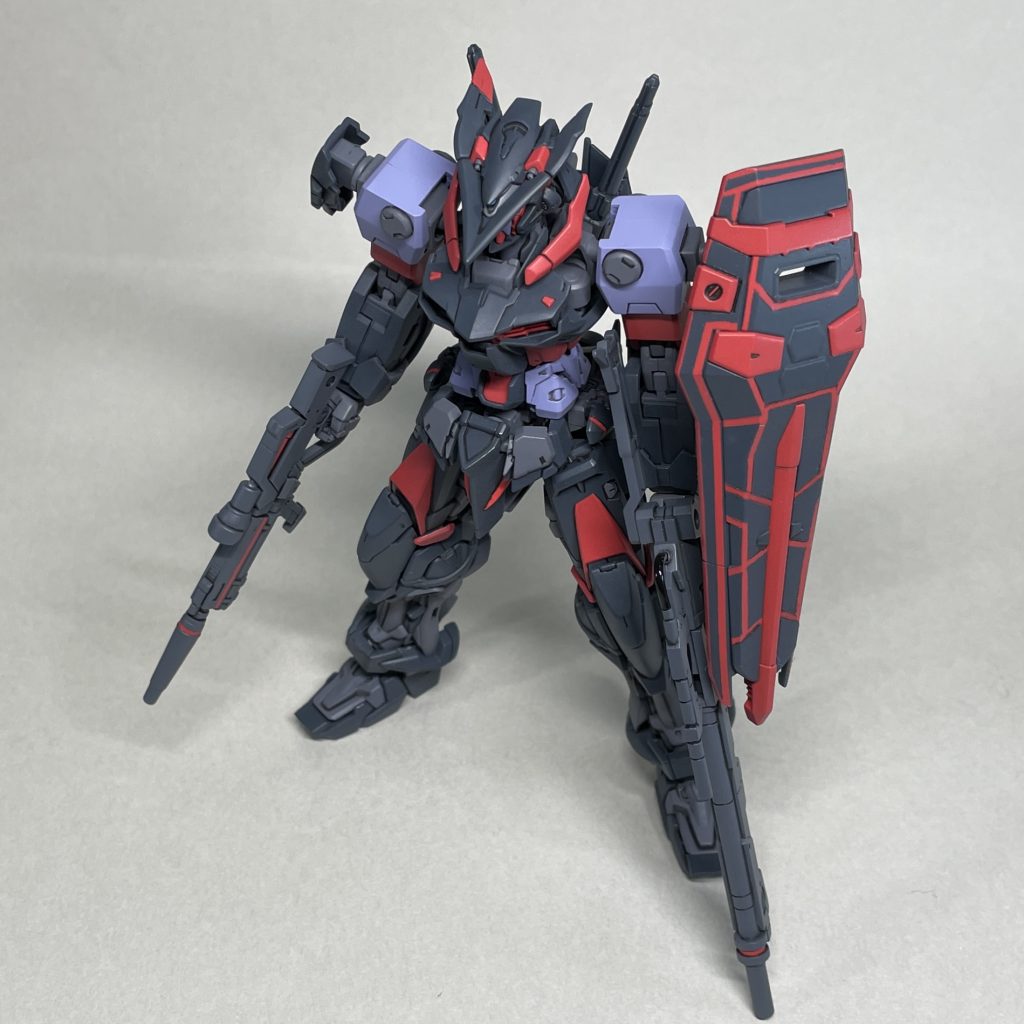 右肩アーマーとライフルに30MMのパーツを使ったので、「ガンプラ×30MM」の企画に投稿します。