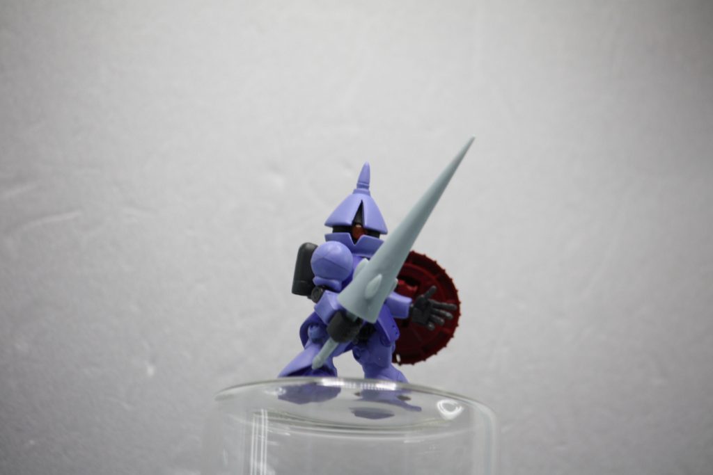 ガシャポン戦士fの騎士ガンダムのランスを拝借してパチリ