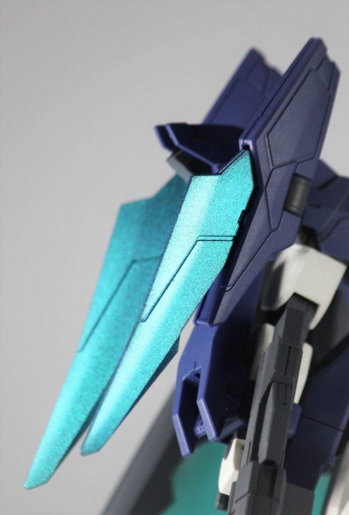 パール塗装も結構きれいにできました。