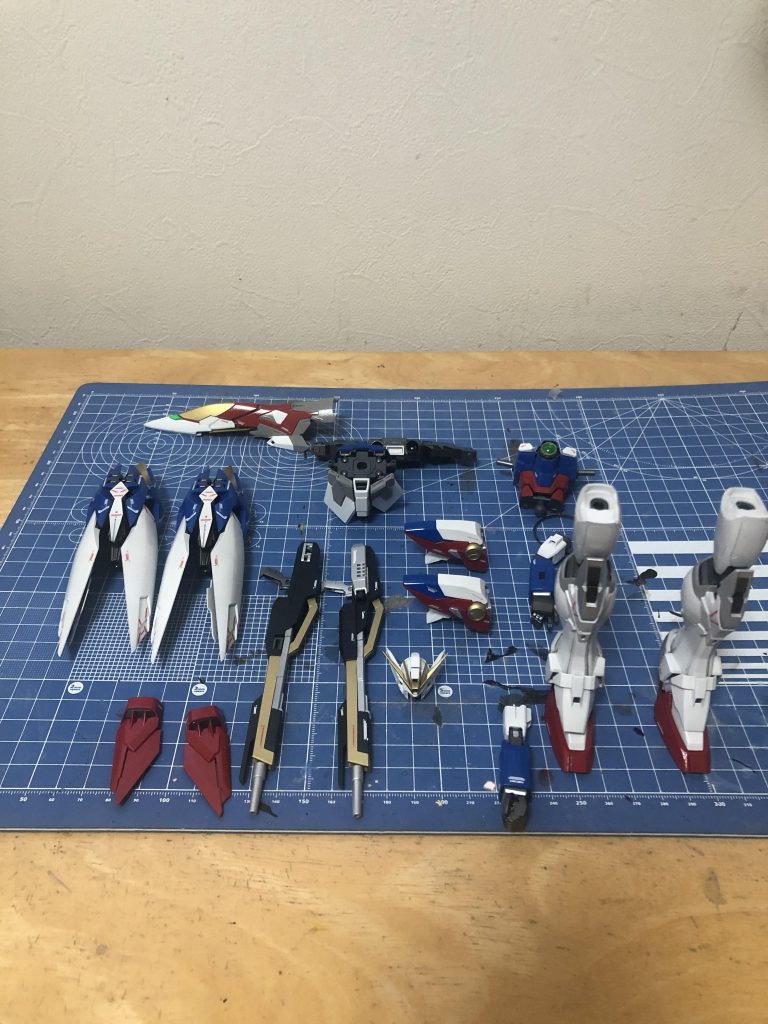 この組み立て前が１番どきどきします。