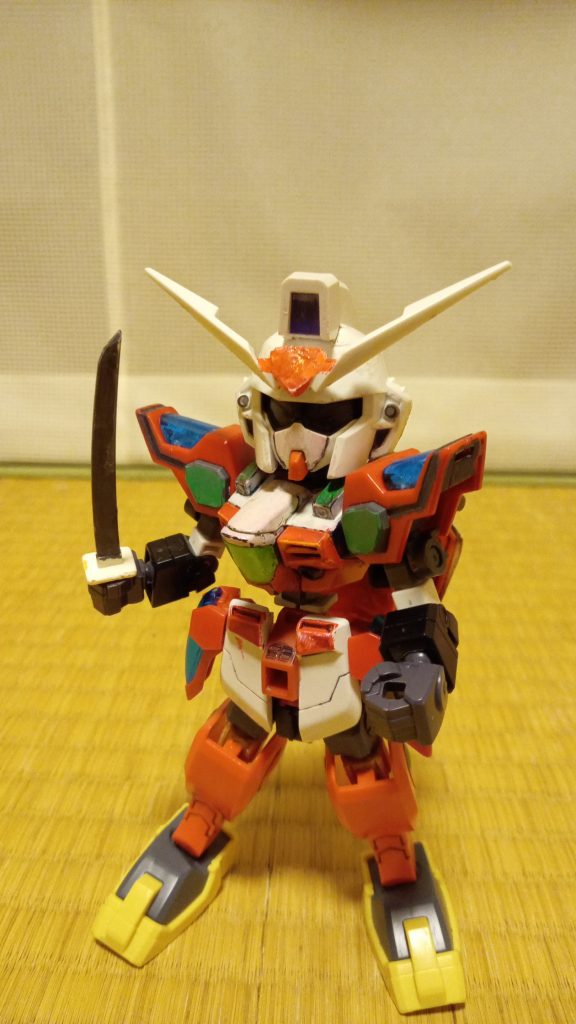 パワータイプパワーに特化した形態、四肢にパーツを挟めることでパワーアップを果たした。マ「ただ膝無しなので足の取り扱い難有り」