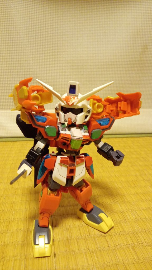 フル装備2つの装備を同時に装備する事でバランス良く戦える。マ「スピードタイプでは無理でした。」