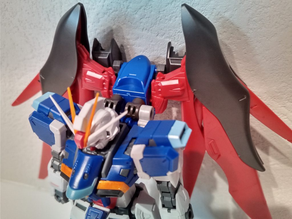 接続ですがジャスティスナイトのマントパーツがバックパック接続にジャストフィット!おなじみアスタロトのバックパックパーツを使用!