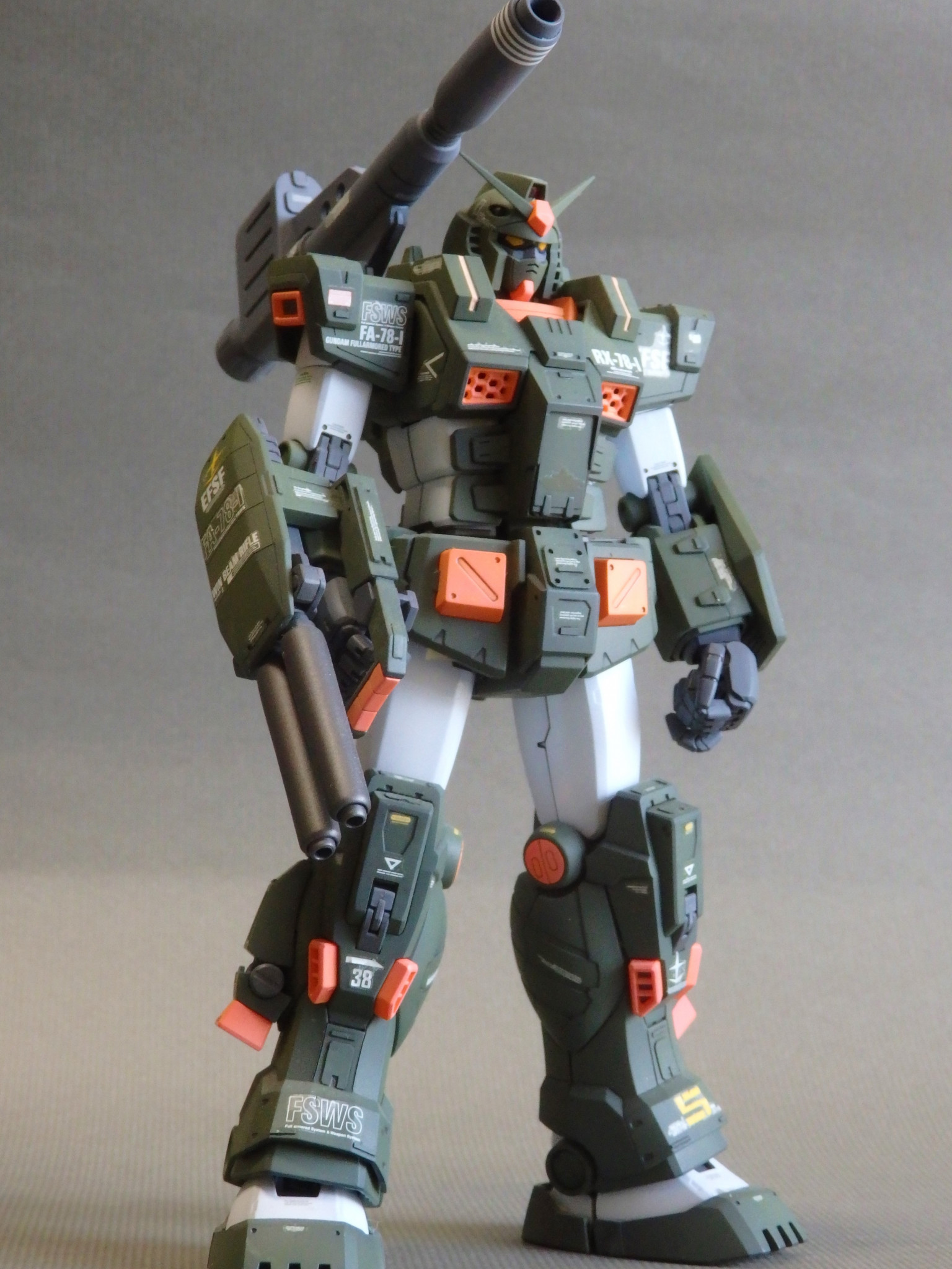 MG 1/100 FA-78-1 フルアーマーガンダム｜@matsmon1さんのガンプラ作品