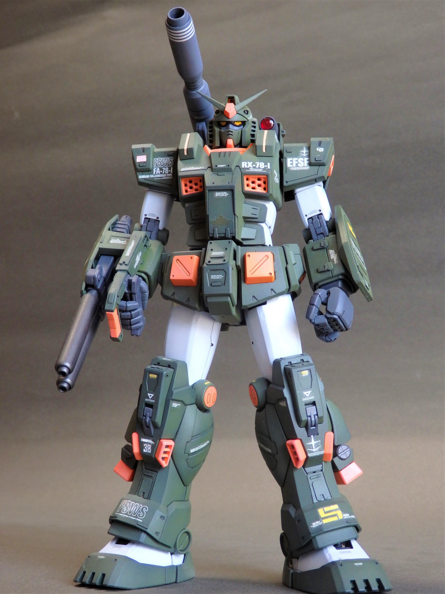 MG 1/100 FA-78-1 フルアーマーガンダム｜@matsmon1さんのガンプラ作品 