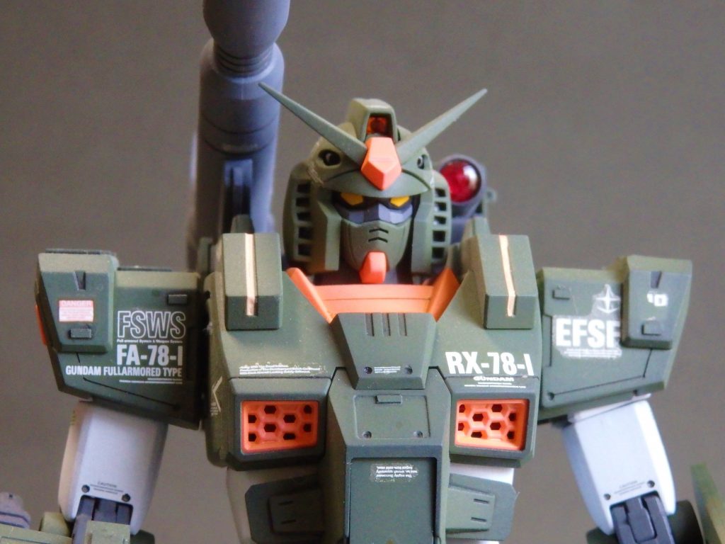MG 1/100 FA-78-1 フルアーマーガンダム–4枚目/制作者：@matsmon1