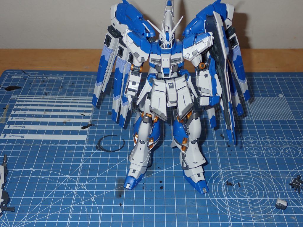 ハイニューガンダム–4枚目/制作者：アンジェロのプラモデル工房