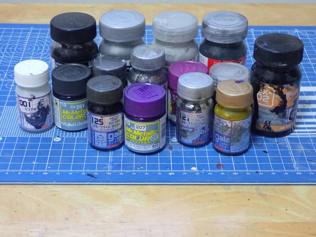 今回使用した塗料です。