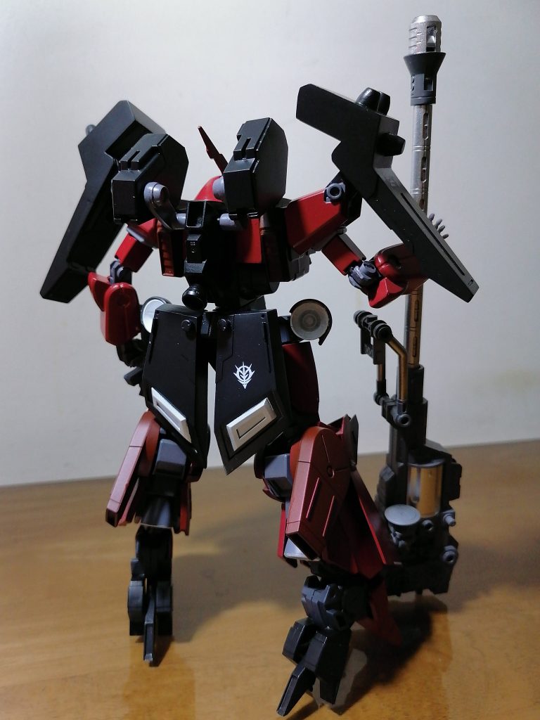 At the time I built this, I haven't updated and didn't find proper ReZeon Markings so I compensated and used that I had for the time