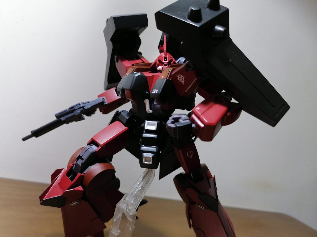 And when I eventually bought a decal set, I finally redid all the wrong Zeom Markings and used the new ones you saw in the inteoduction