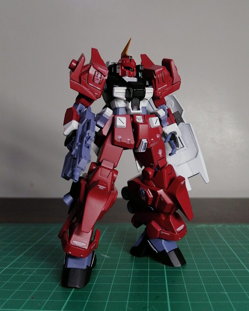 Inspired by the sophisticated Balzam and Full Armor Gundam MKII and Hazel, this is a versatile unit, but formidable with an enhanced Hazel beam rifle and multi-booster leg armor for high maneuverability and efficient fuel capacity. Also a fighter