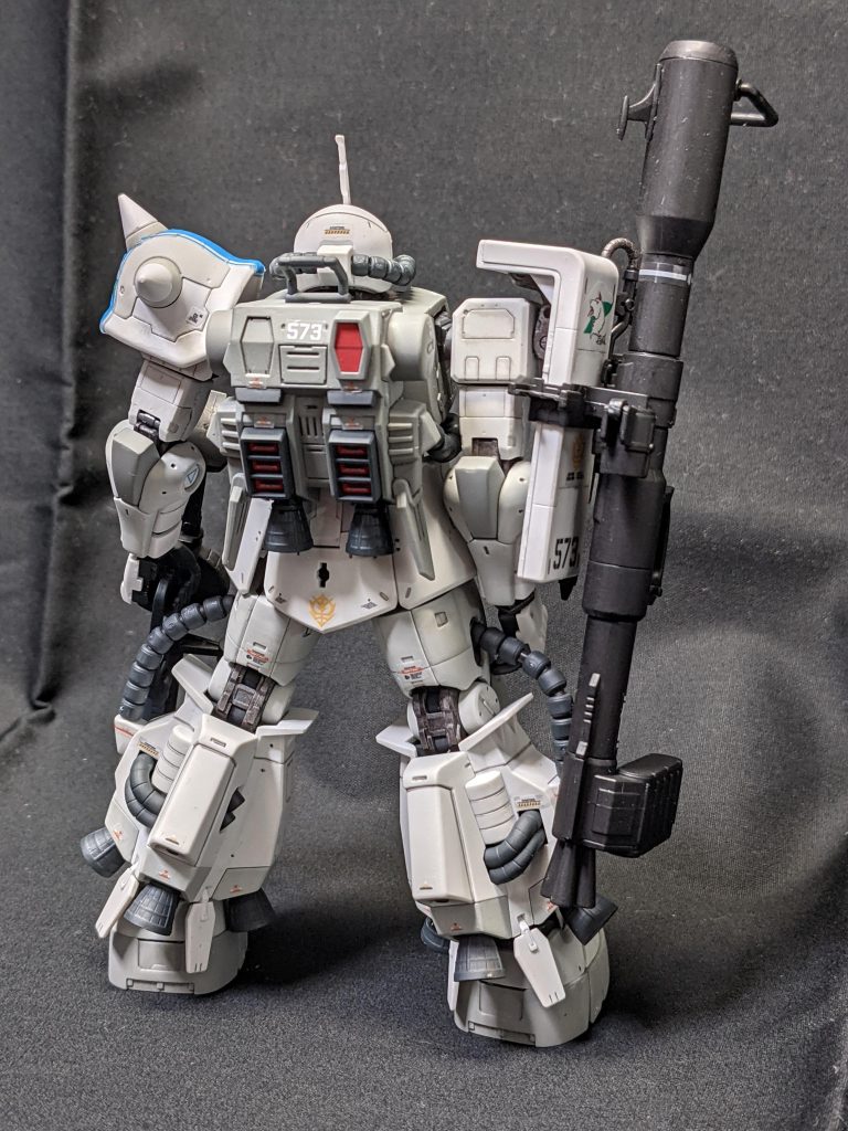 RGということもあり、特に改修点などはないです。素組でコレはすごいですよ？