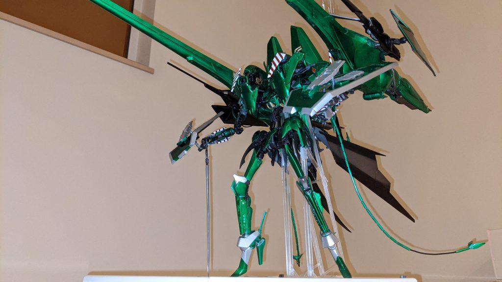 鉄血MH参号機　The jagd mirage green left 