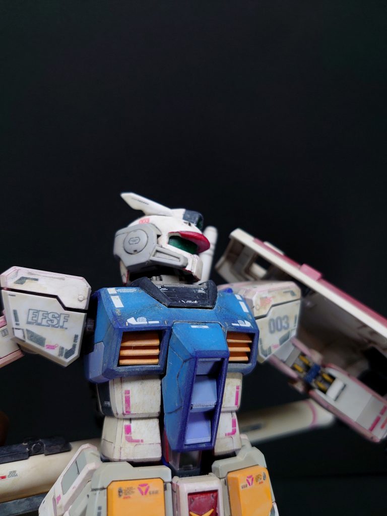 あえて無塗装のパーツの所もあり、デカールやスミ入れがとても楽でした。