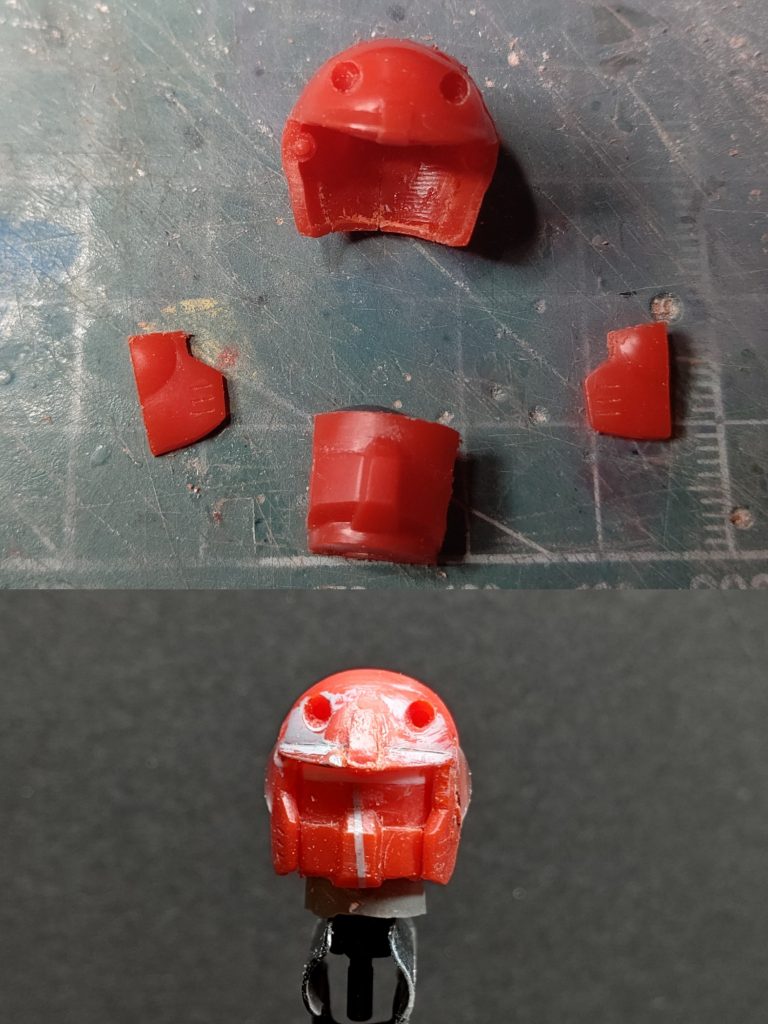 主な工作はただひたすら切り刻んで調整して再構築という感じです。