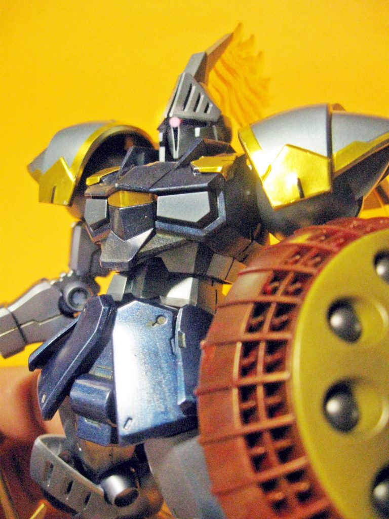 ギャンスロットギャン子が「アイランド・ウォーズ」で使用したガンプラ。今回はR・ギャギャのような関連機体ではなくギャンそのものを改造した機体である。