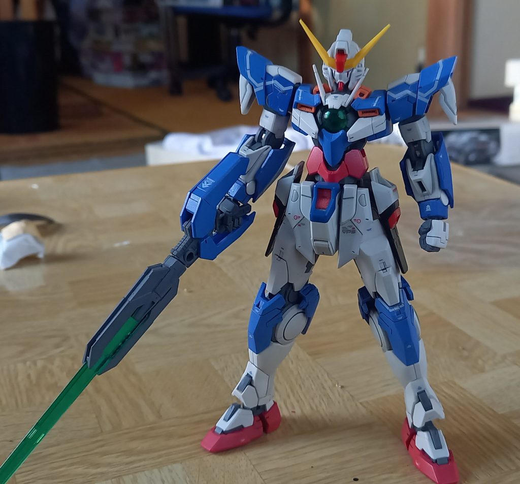 仮組みの状態です。昔塗装して、組んだ物を塗装落として再塗装しました。