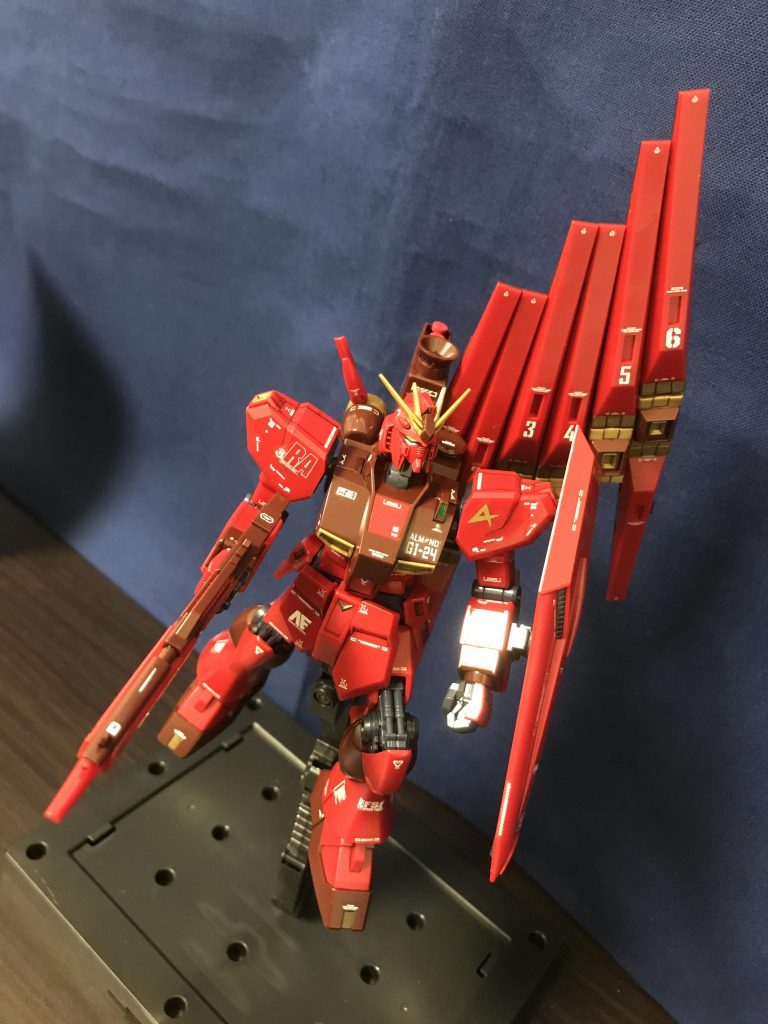 敵機を追いかけるイメージで。作成時間はかかりましたが、満足しています(°▽°)