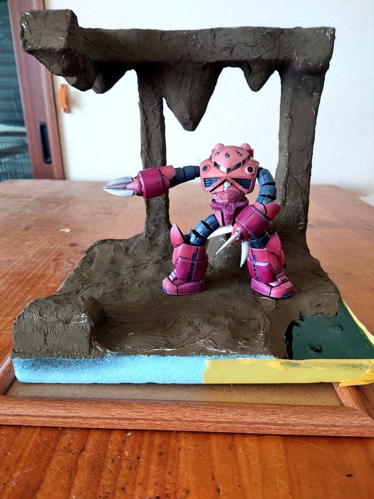 今回はUVレジン使用しての水表現、初挑戦。