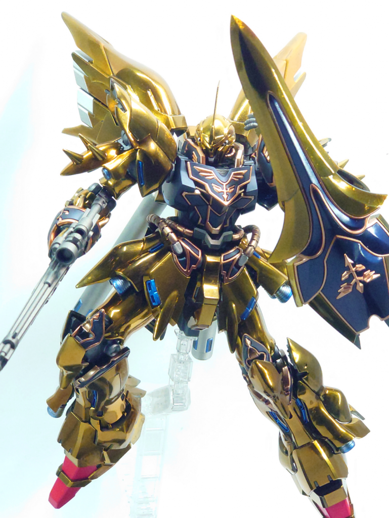 わかりにくいですが一応バーニアも焼け塗装をしてあります