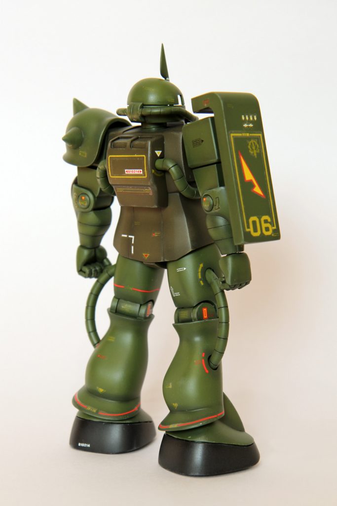 旧キット 1/100 リアルタイプザク–2枚目/制作者:いけとし