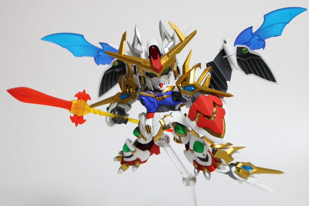 シールド展開してビット放出状態。