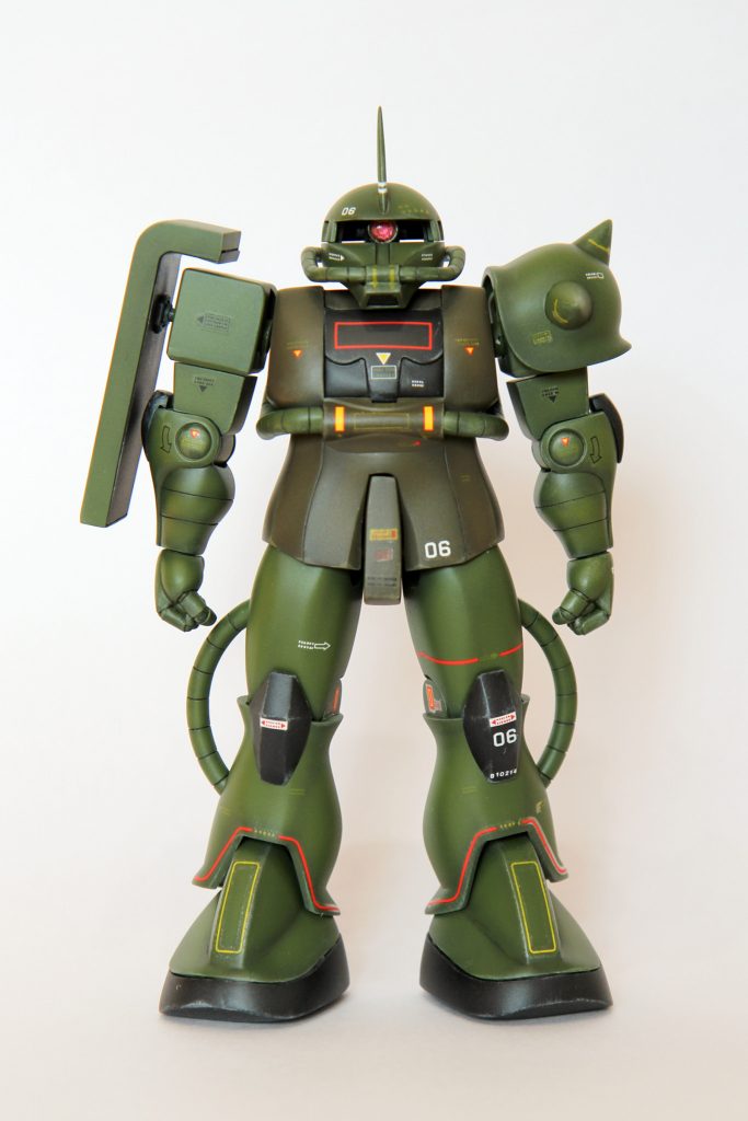 旧キット 1/100 リアルタイプザク–3枚目/制作者:いけとし