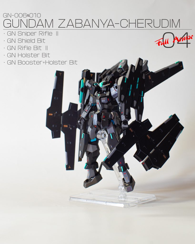 余ったケルディムの脚部を追加バーニアとして追加。フルーアーマー的なやつです。