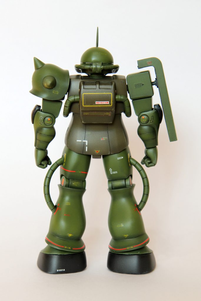 旧キット 1/100 リアルタイプザク–4枚目/制作者:いけとし