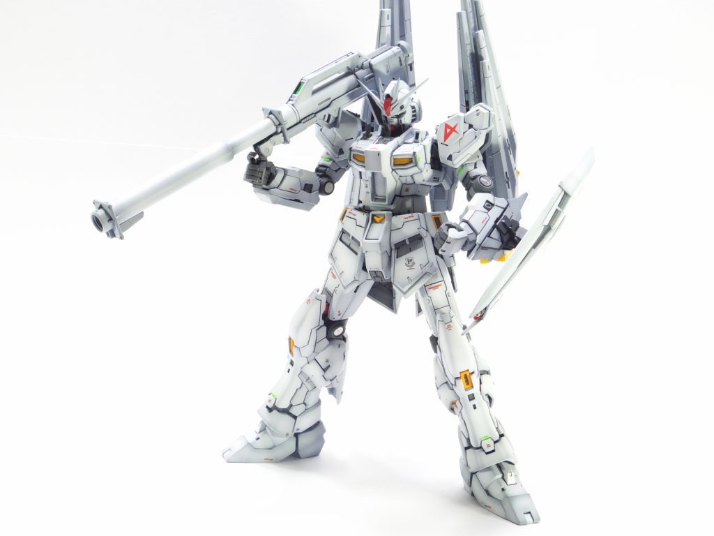 RG νガンダム–5枚目/制作者：gunplacraft