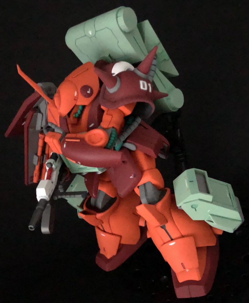 カクリコン:「うわぁーーーーーっ!! ア、アメリア・・・!!」とまぁこんな感じです。流石に大気圏の摩擦熱で溶けるマラサイさんを作るのはしんどいので作りませんでしたw