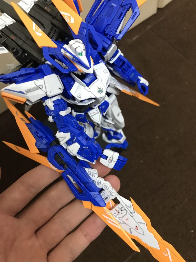 シーペルソードの完成ですただ、全部盛りなので重くてソードがたるみます