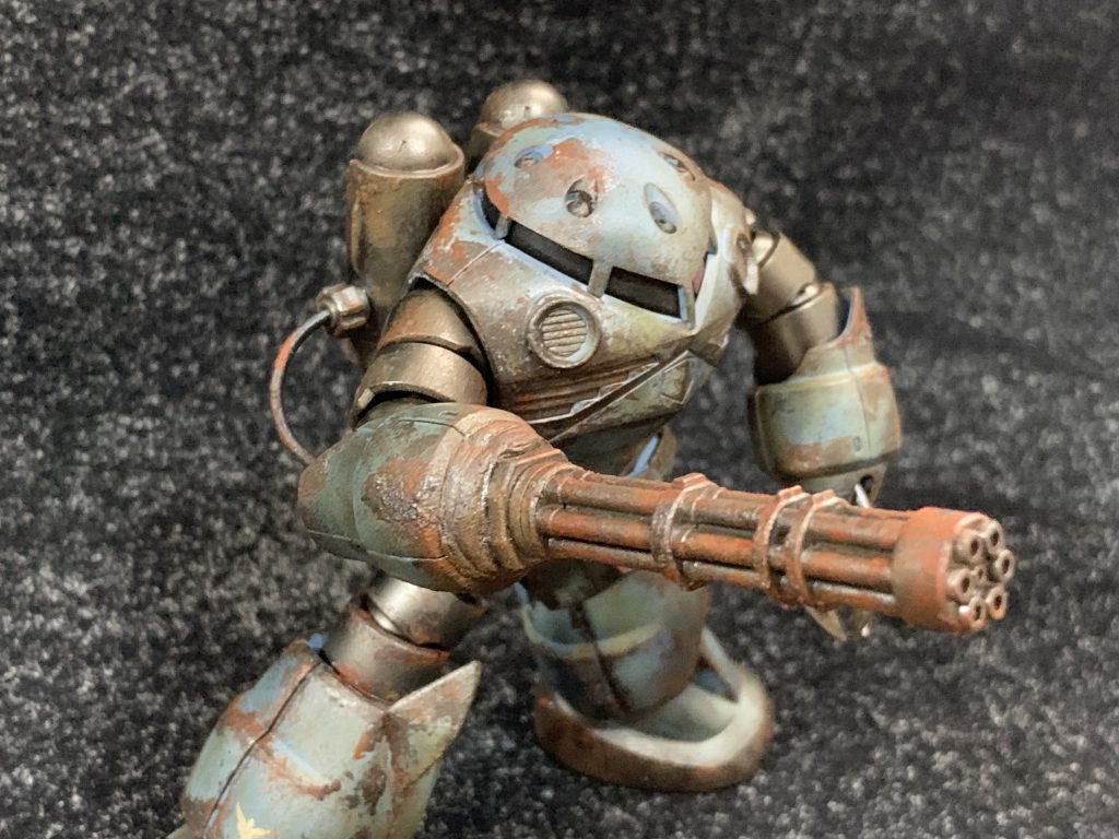 HGUC ズゴック　改造塗装–2枚目/制作者：Lieeze