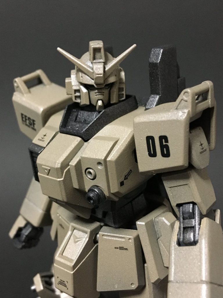 陸戦型ガンダム（砂漠戦部隊）–2枚目/制作者：PIYOSUKE