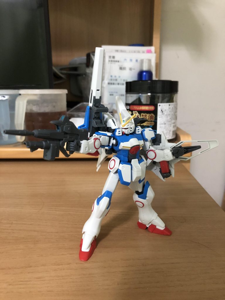 素組。この時点でもかなりの完成度です…か、カッコいい…と思わず唸ってしまいます。